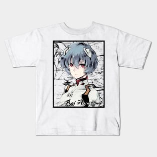 Rei Ayanami Kids T-Shirt